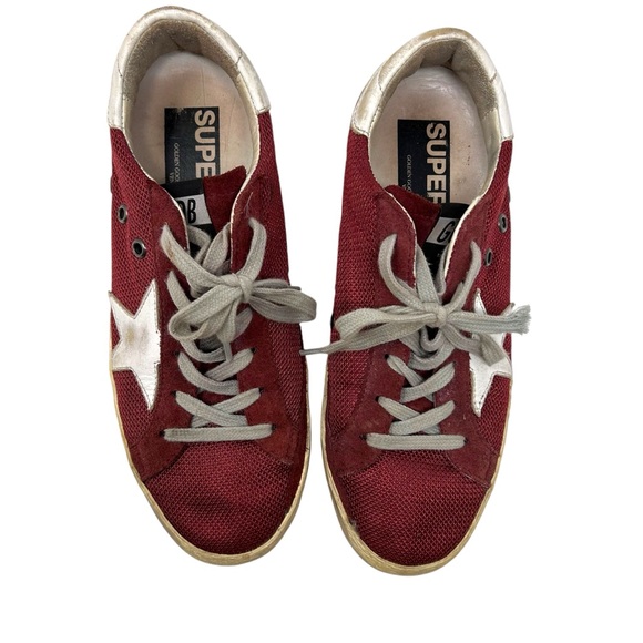 Golden Goose Distressed Sneakers size 38 US 7.5/8 - Picture 3 of 14